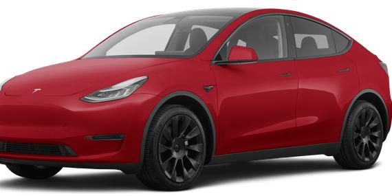 TESLA MODEL Y 2021 5YJYGDEE1MF069362 image